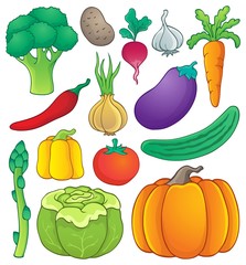 Sticker - Vegetable theme collection 1