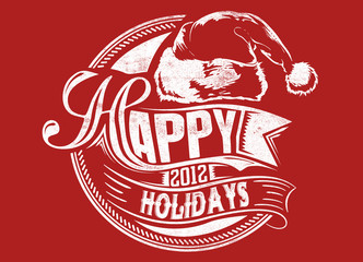 Fototapete - Happy holidays