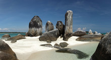 Batu Berlayar Island With Natural Rock Formation