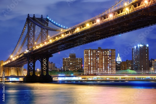 Naklejka samoprzylepna Most na Manhattanie
