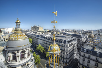 Wall Mural - Grands Magasins Boulevard Haussmann