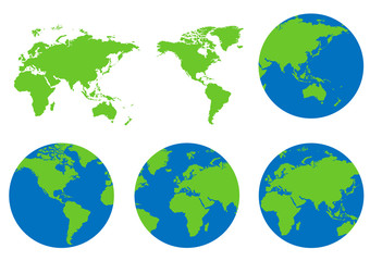 world map of vector