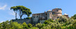 panoramica del castello Brown a Portofino