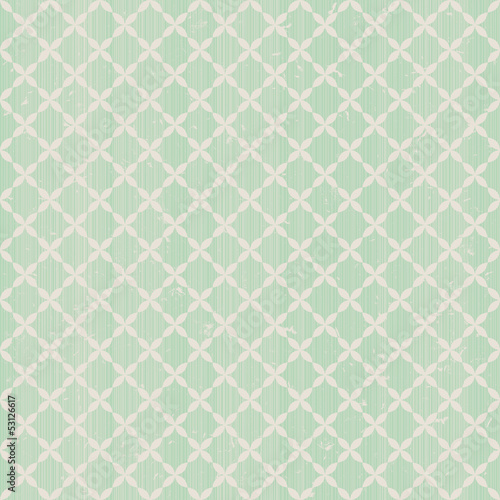 Naklejka dekoracyjna vintage seamless pattern