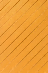 Wall Mural - Orange color wood wall