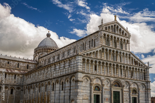 Ancient cathedral in Pisa, ...