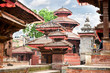 Inside of  Hanuman Dhoka, old Royal Palace in Kathmandu,  Nepal.