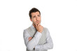 © goodluz - Man with hand on chin looking sceptical