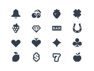 Slot machine icons