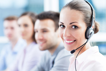 Poster - Call center team