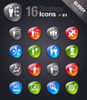 © sharpnose - Glossy Pebbles - Business strategy and management icons