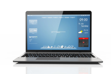 Computer mobility with interface