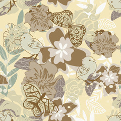  seamless floral pattern
