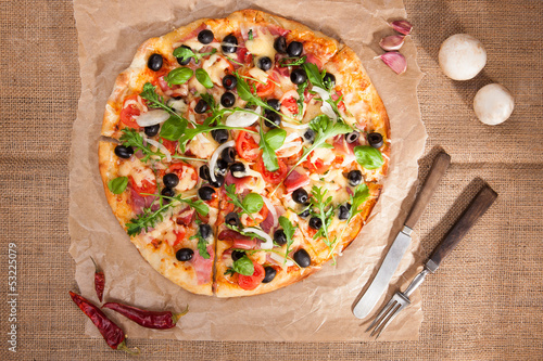 Naklejka samoprzylepna Pizza.