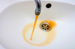 © DrTI - Rusty water running from a faucet