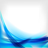 Fototapeta Panele - Abstract colored wave on background