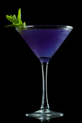 Poster - Blue martini