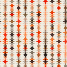 Seamless Orange Pattern Background