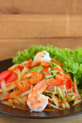 Poster - Papaya salad