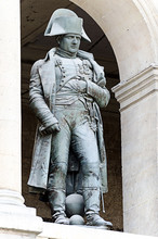 Statue Of Napoleon Bonaparte. April 10 2013. Paris, France.