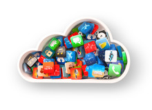 cloud symbol and apps