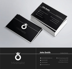 Wall Mural - Minimalist Business Card