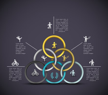 Infographic Sport Background