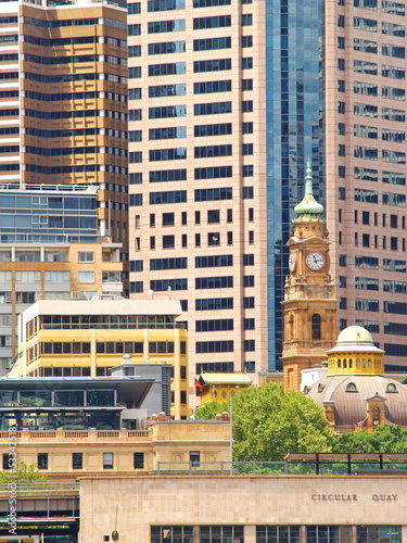 Board z aluminiowym obramowaniem Widok na Sydney