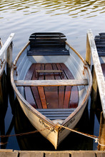 Rowboat At Mooring