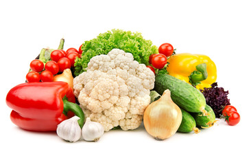 Set of vegetables