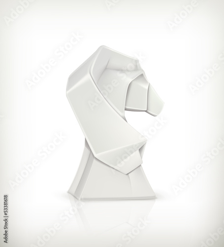 Paper Horse Origami Buy This Stock Vector And Explore