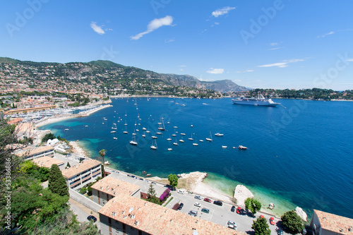 Tapeta ścienna Cote d'azur we francji