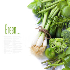 green vegetables