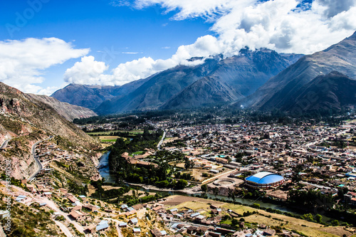 Board z aluminiowym obramowaniem Rzeka Urubamba w Peru