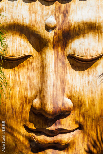 Naklejka dekoracyjna Zen Face
