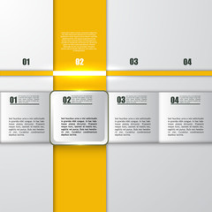 Wall Mural - minimalistic infographics