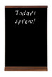Today's special sign on chalkboard (people stopper)
