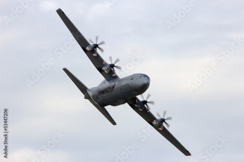 Board z aluminiowym obramowaniem Lockheed c-130 hercules