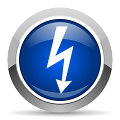 Poster - lightning icon