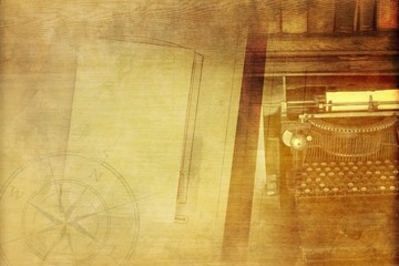 Vintage Writer Background