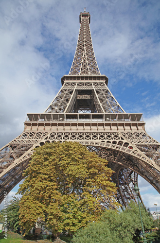 Plakat na papierze fotorealistycznym Tour eiffel