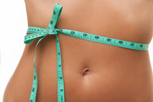 Female Tummy With Tape Measure
