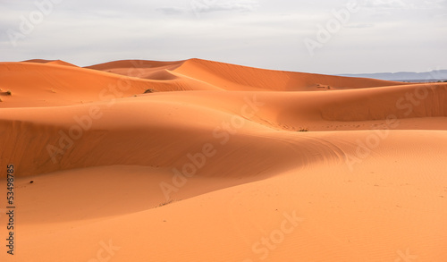 Plakat na papierze fotorealistycznym Wydmy erg chebbi, Maroko