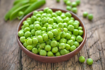 Poster - Green peas