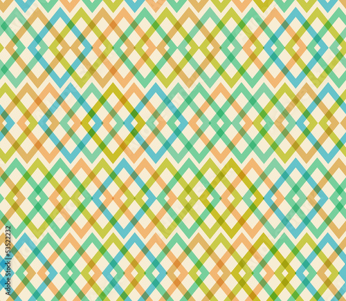 Board z aluminiowym obramowaniem Geometryczne multicolor szwu