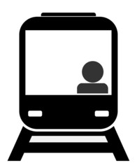 Aufkleber - Train ou métro