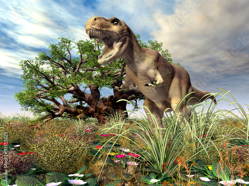 Naklejka dekoracyjna Tyrannosaurus Rex