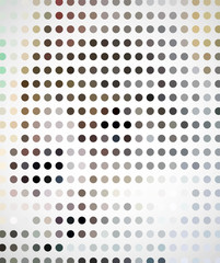 Sticker - Abstract colorful circle halftone background vector illustration