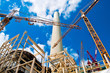 © Ulrich Müller - Power plant and cranes