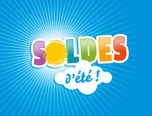 Canvas Print - soldes d'été